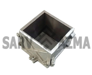 قالب نمونه برداری بتن مکعبی 15*15 چدنی