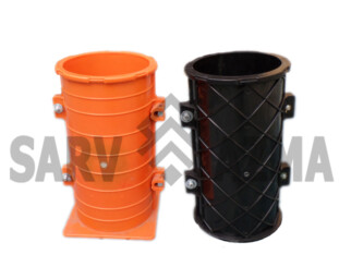 قالب استوانه ای بتن